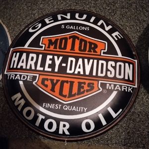 Harley Davidson metal sign
